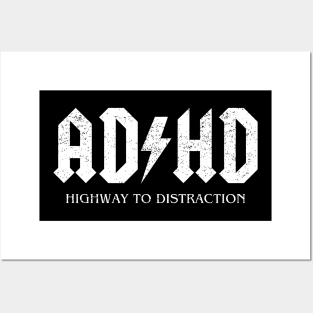 ADHD - Highway To Distraction Posters and Art